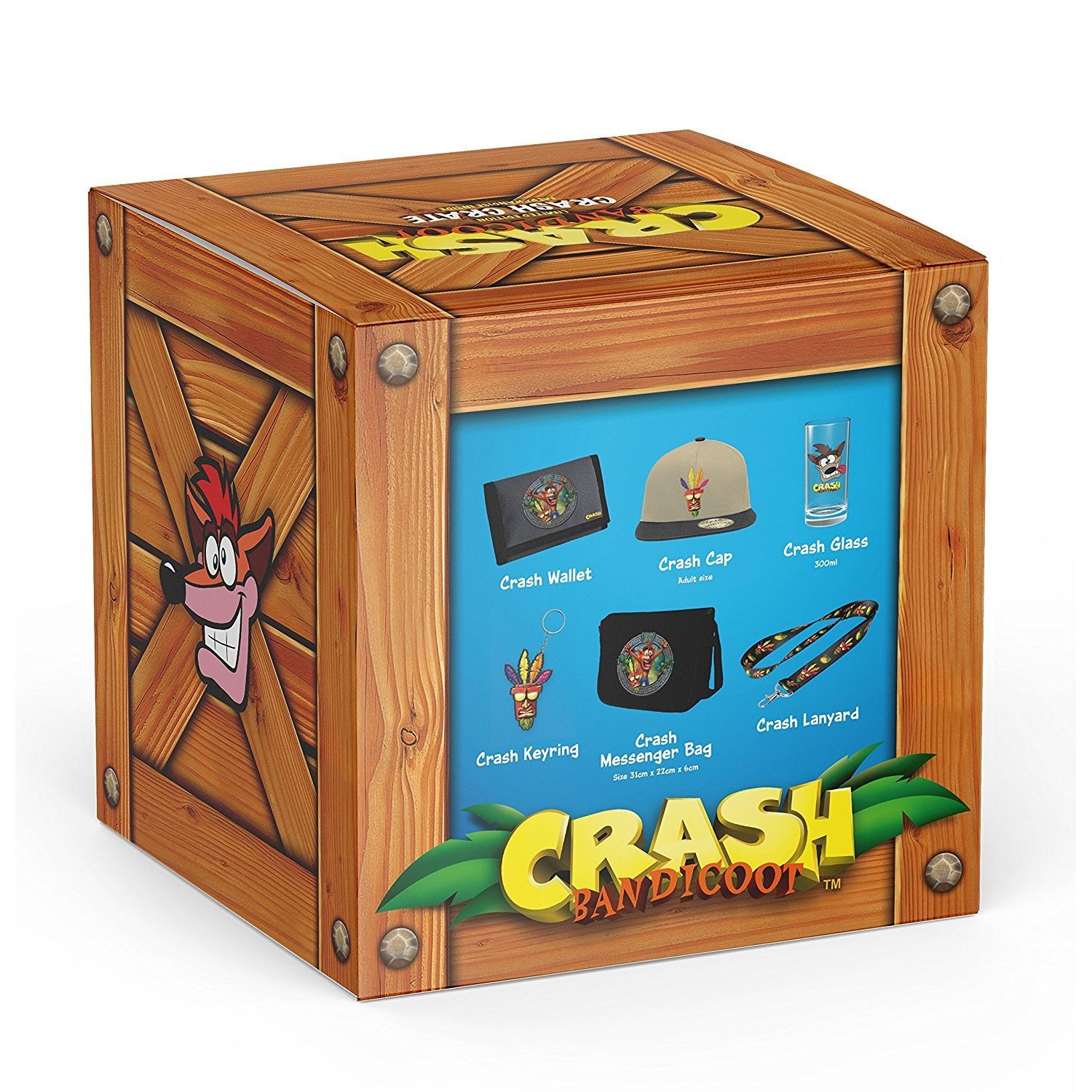 Crash Bandicoot Limited Edition Crash Crate - Ajándéktárgyak Ajándéktárgyak