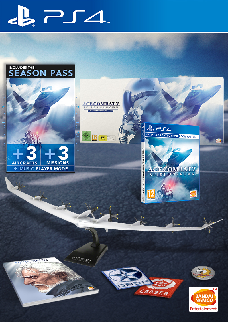 Ace Combat 7 Skies Unknown The Strangereal Edition (PS4) - Figurák Special Edition