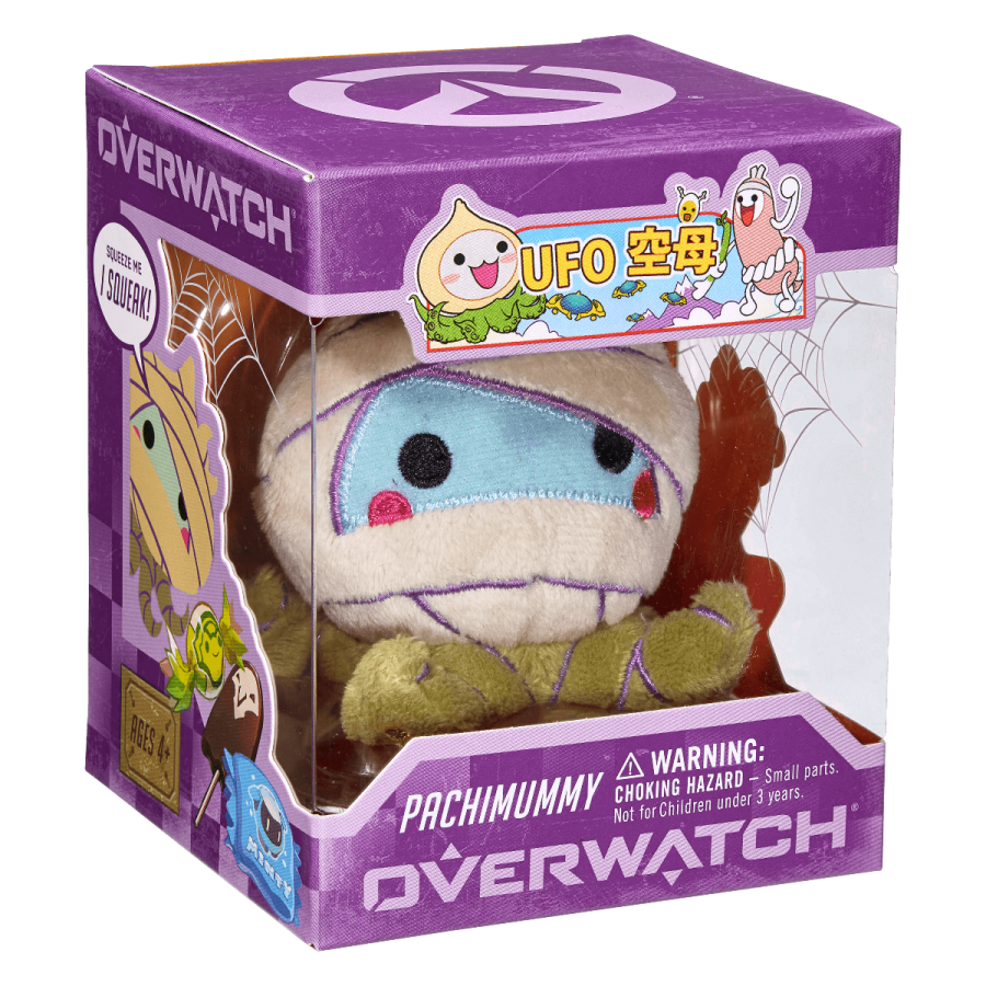 Overwatch Mini Pachimari Plush Hangers Pachimummy plüss kulcstartó