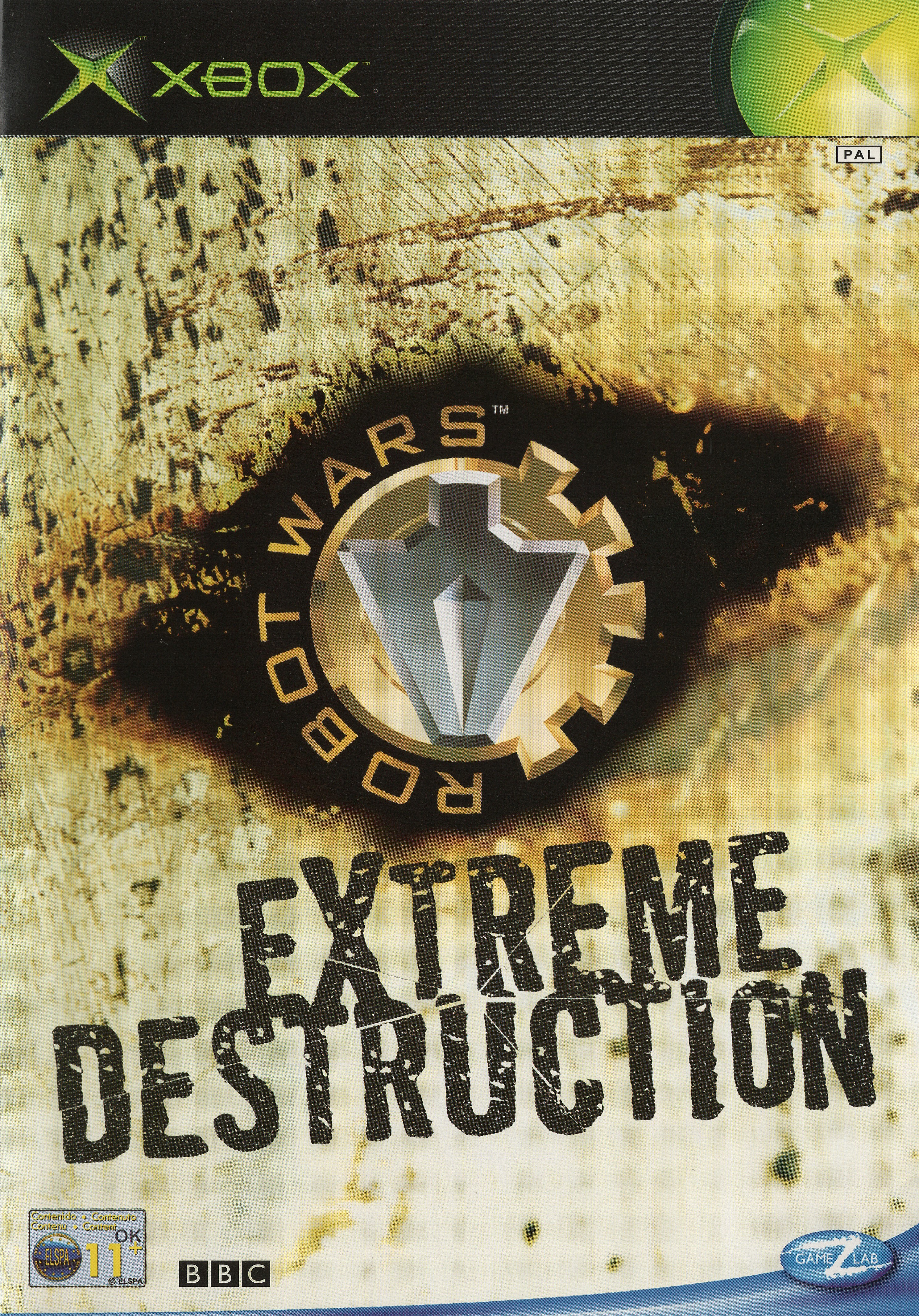 Robot Wars Extreme Destruction - Xbox Classic Játékok