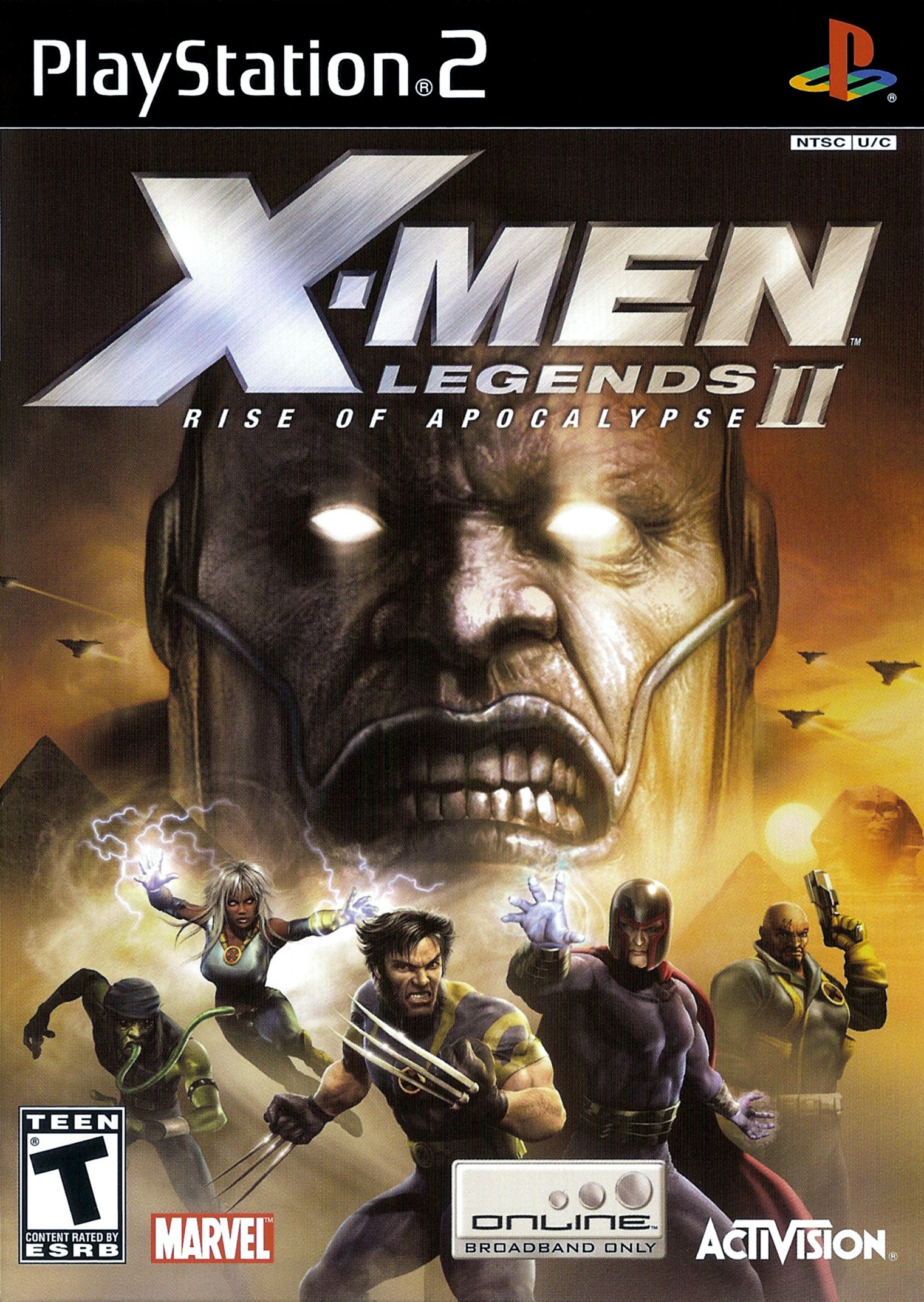 X Men Legends II Rise of Apocalypse - PlayStation 2 Játékok