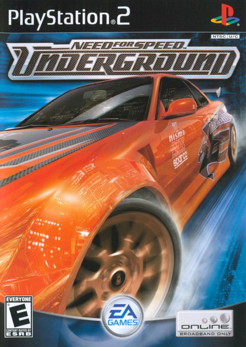 Need for Speed Underground - PlayStation 2 Játékok