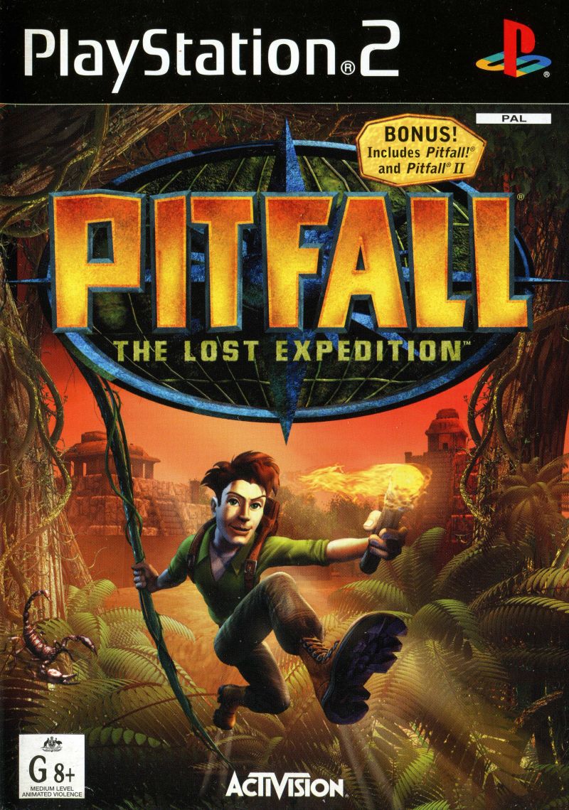 Pitfall The Lost Expedition - PlayStation 2 Játékok