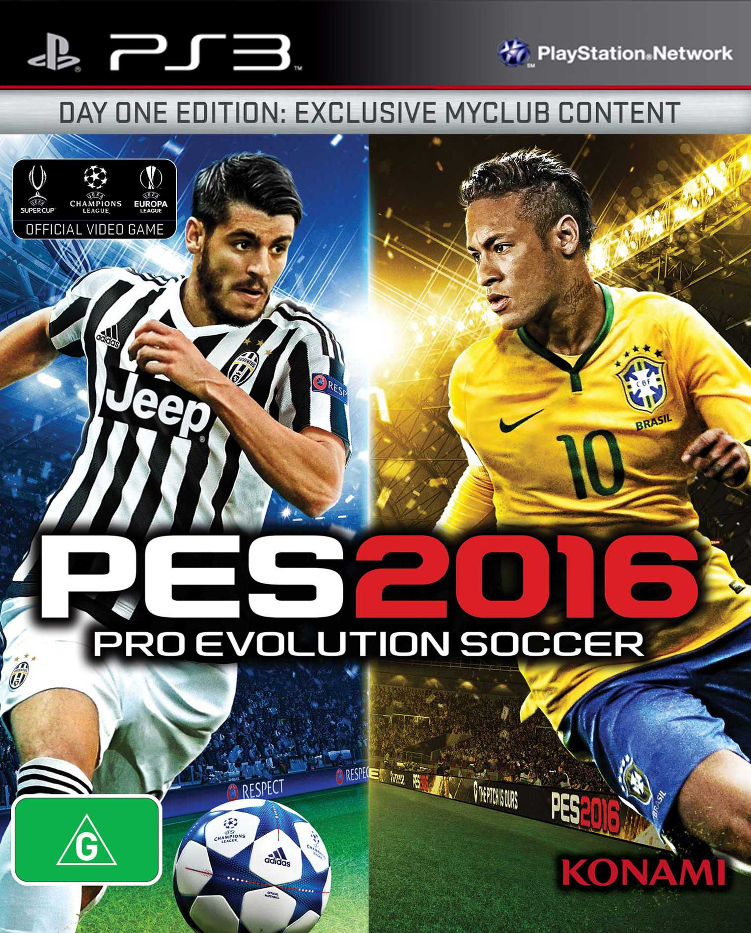 Pro Evolution Soccer 2016 Day One Edition