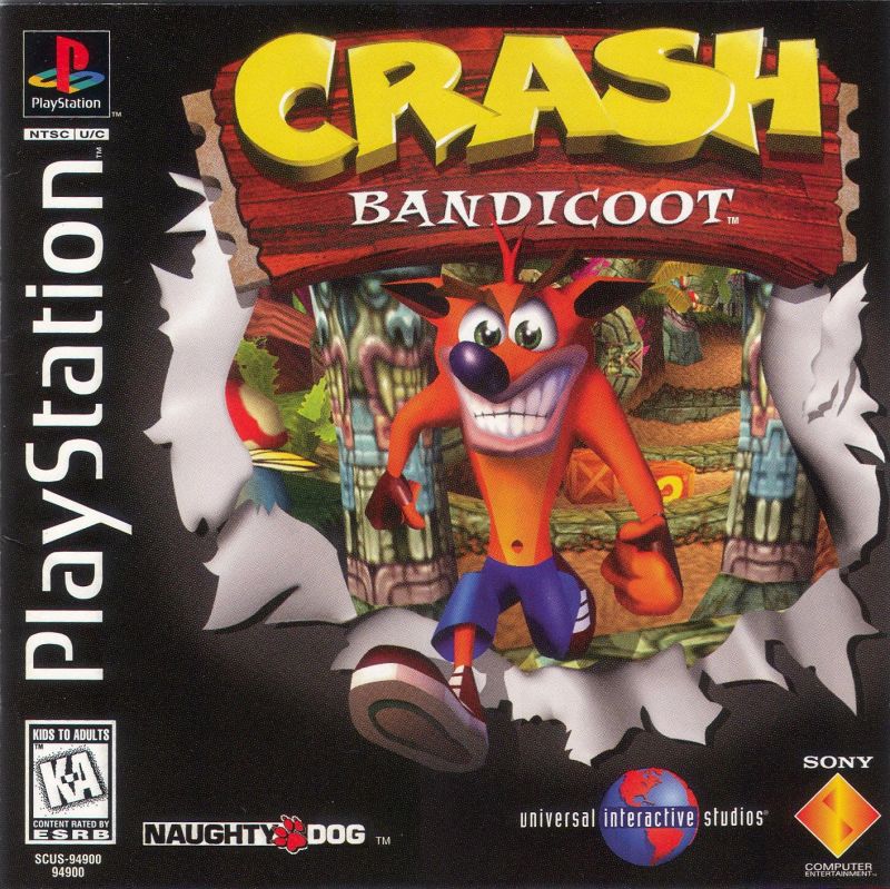Crash Bandicoot - PlayStation 1 Játékok