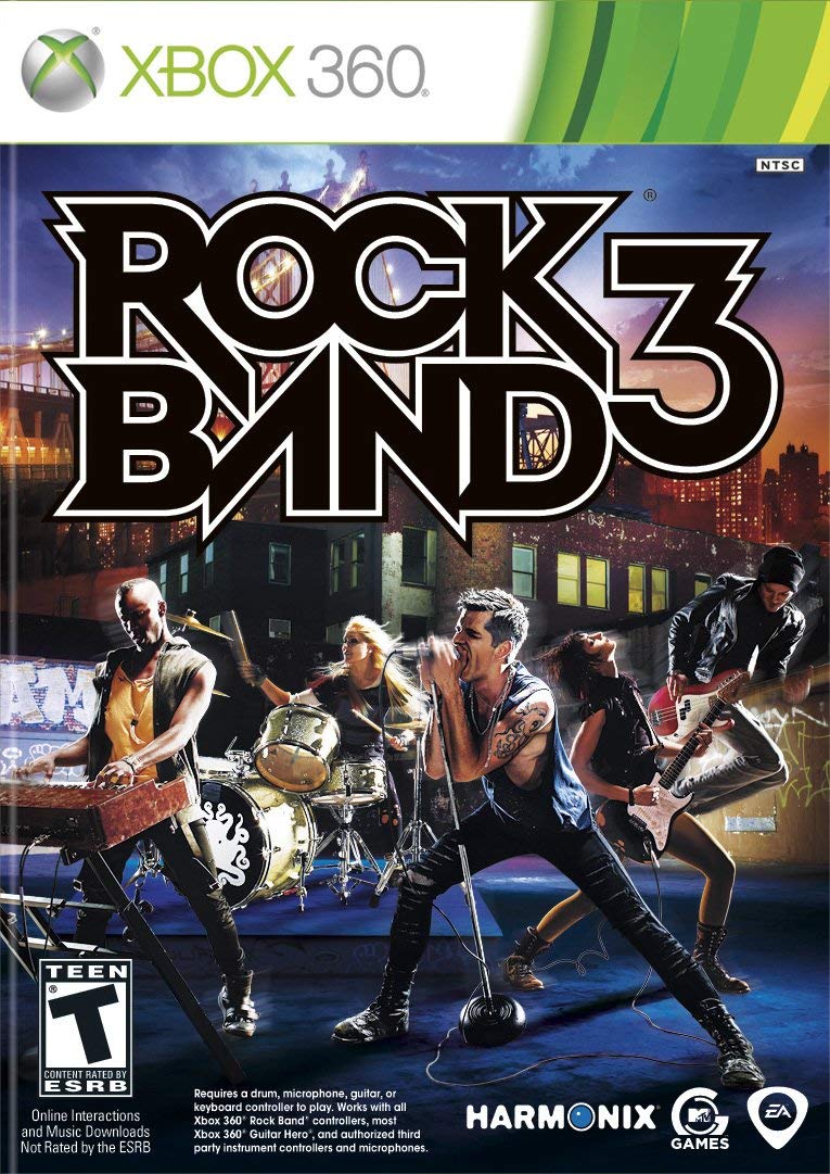 Rock Band 3 - Xbox 360 Játékok