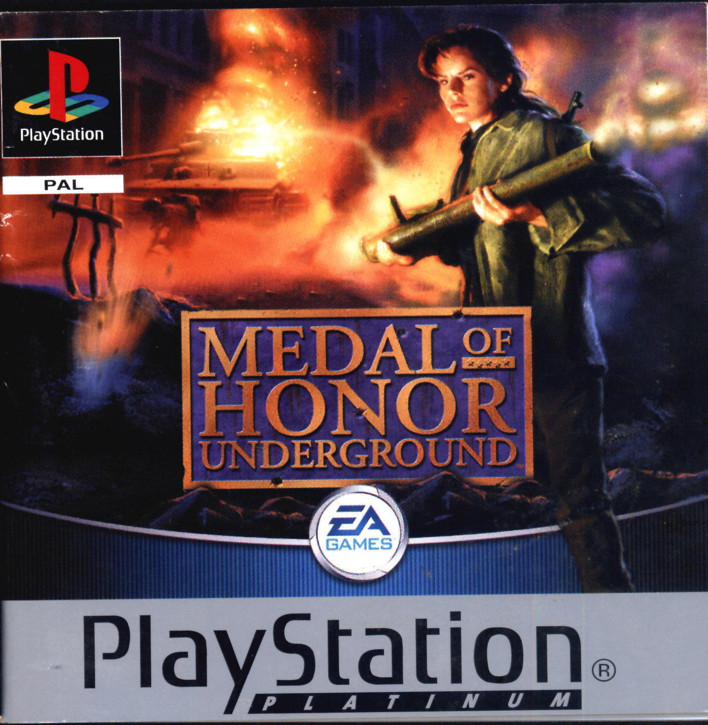 Medal of Honor Underground - PlayStation 1 Játékok