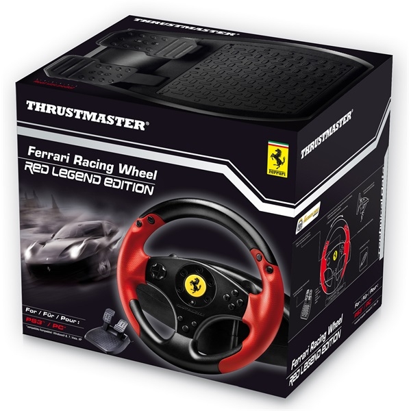 Thrustmaster Ferrari Racing Wheel Red Legend Edition - PlayStation 3 Kiegészítők