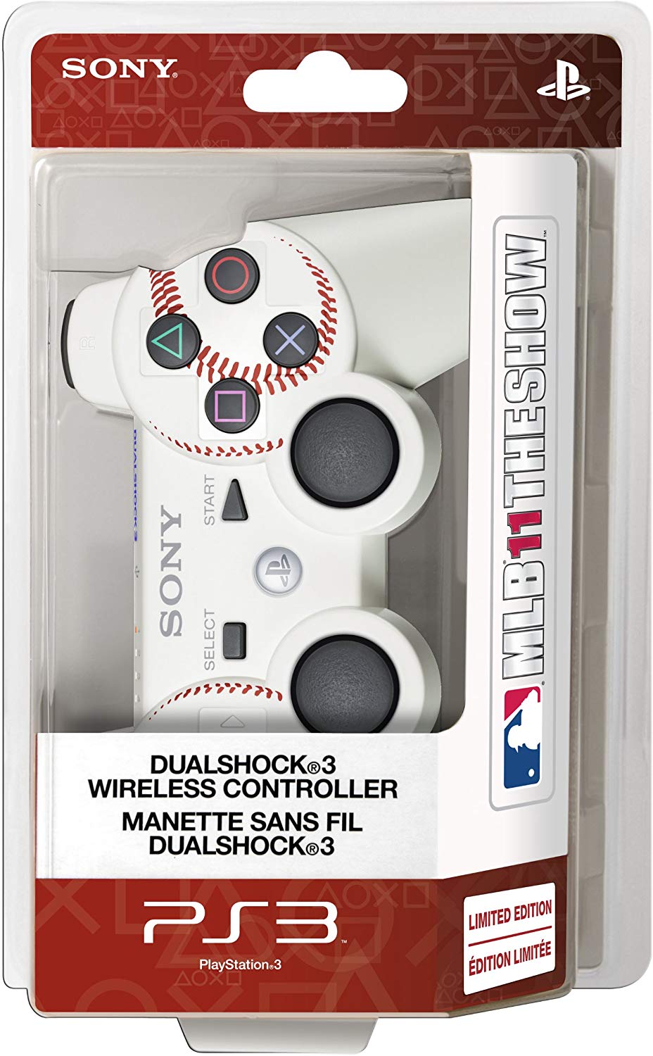 DualShock 3 Wireless Controller MLB 11 The Show Edition - PlayStation 3 Kontrollerek