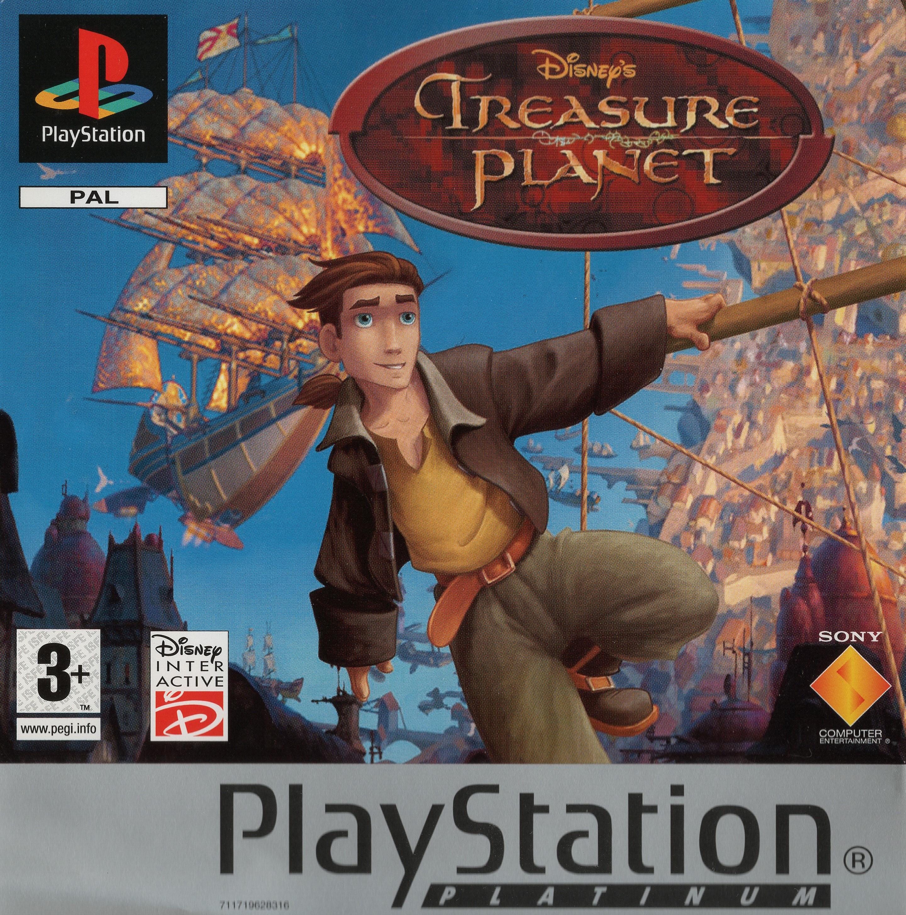 Disneys Treasure Planet - PlayStation 1 Játékok