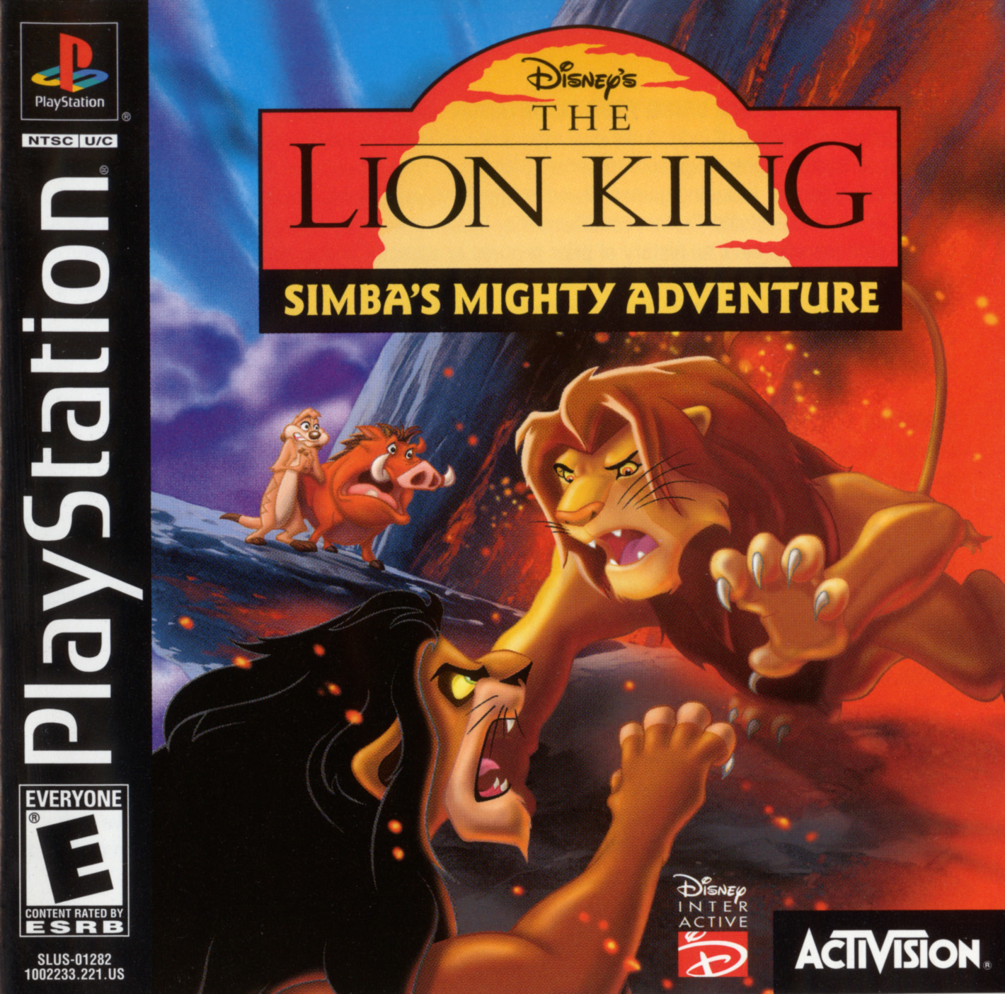 The Lion King Simbas Mighty Adventure (német) - PlayStation 1 Játékok