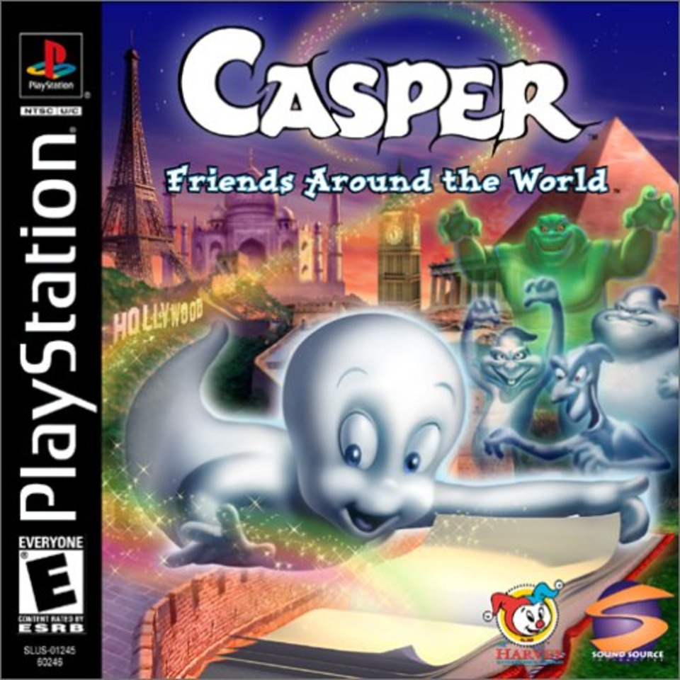 Casper Friends Around the World (kiskönyv nélkül) - PlayStation 1 Játékok