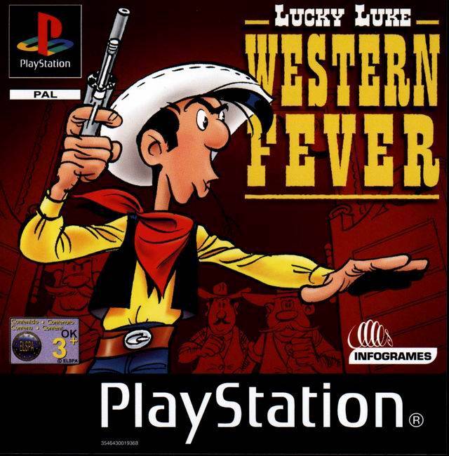 Lucky Luke Western Fever (német) - PlayStation 1 Játékok