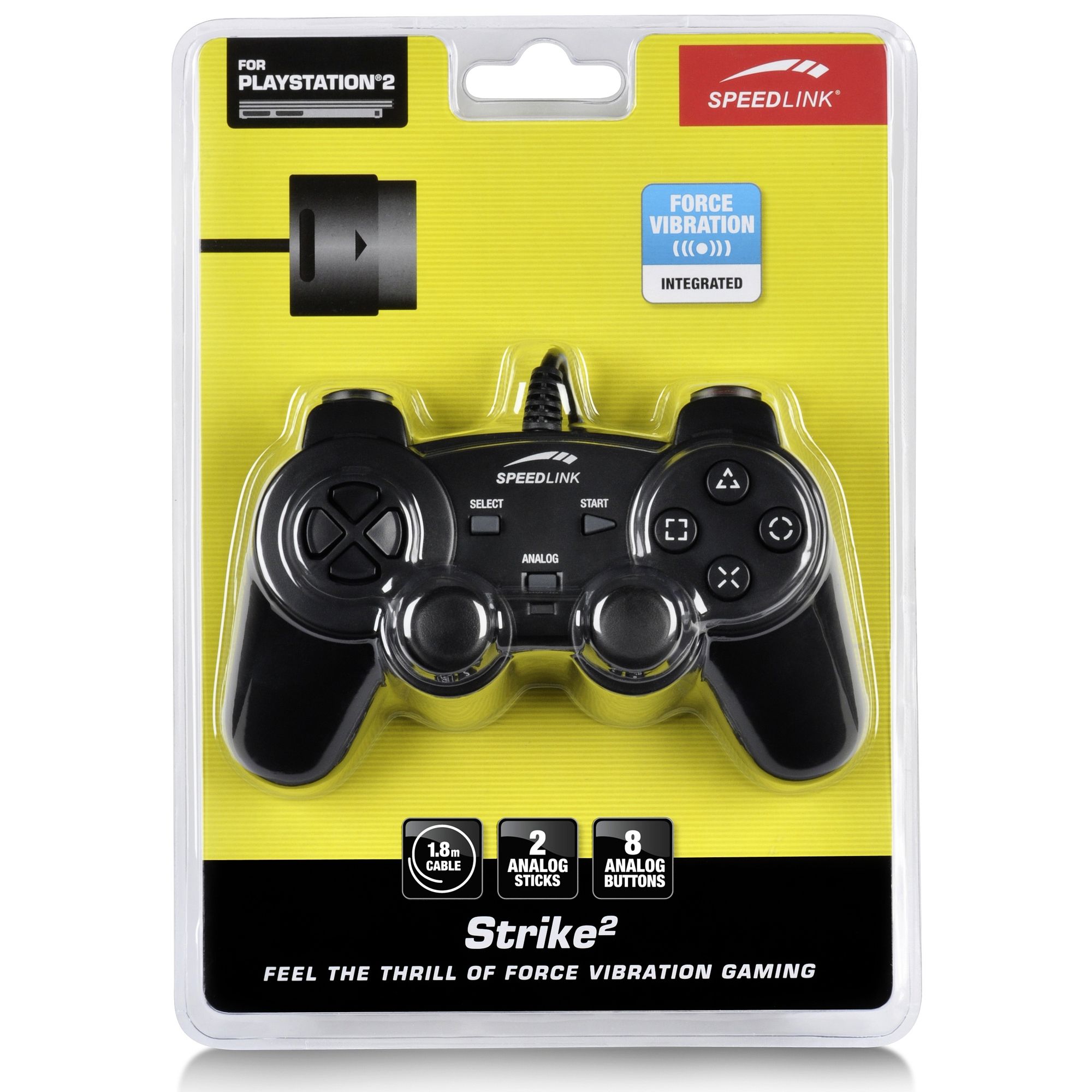 Speedlink Strike 2 Controller Playstation 2 - PlayStation 2 Kontrollerek