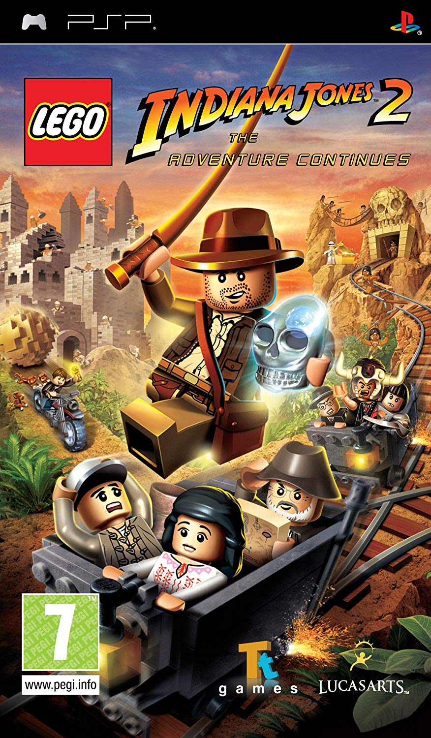 LEGO Indiana Jones 2 The Adventure Continues - PSP Játékok