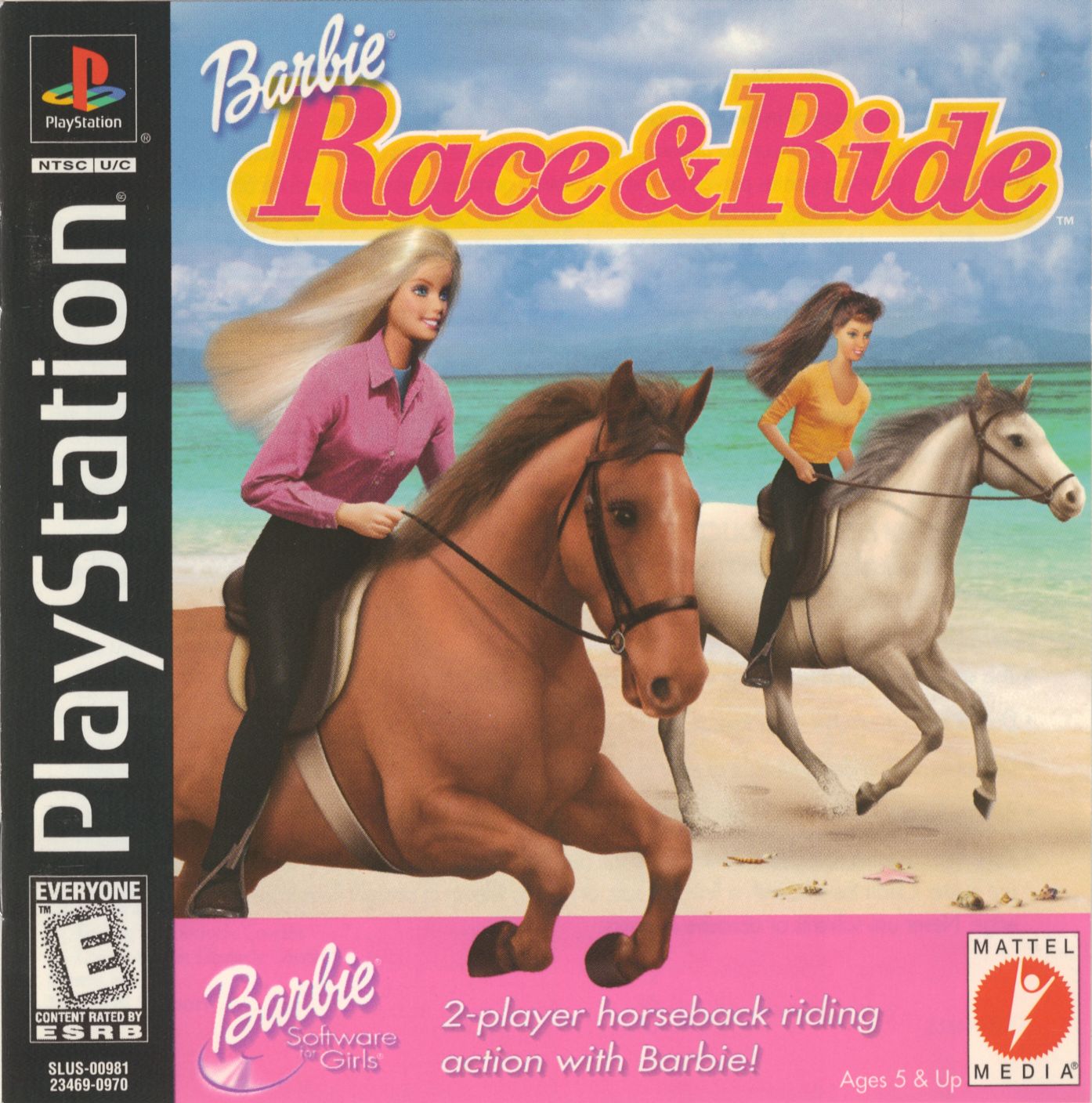 Barbie Race & Ride - PlayStation 1 Játékok
