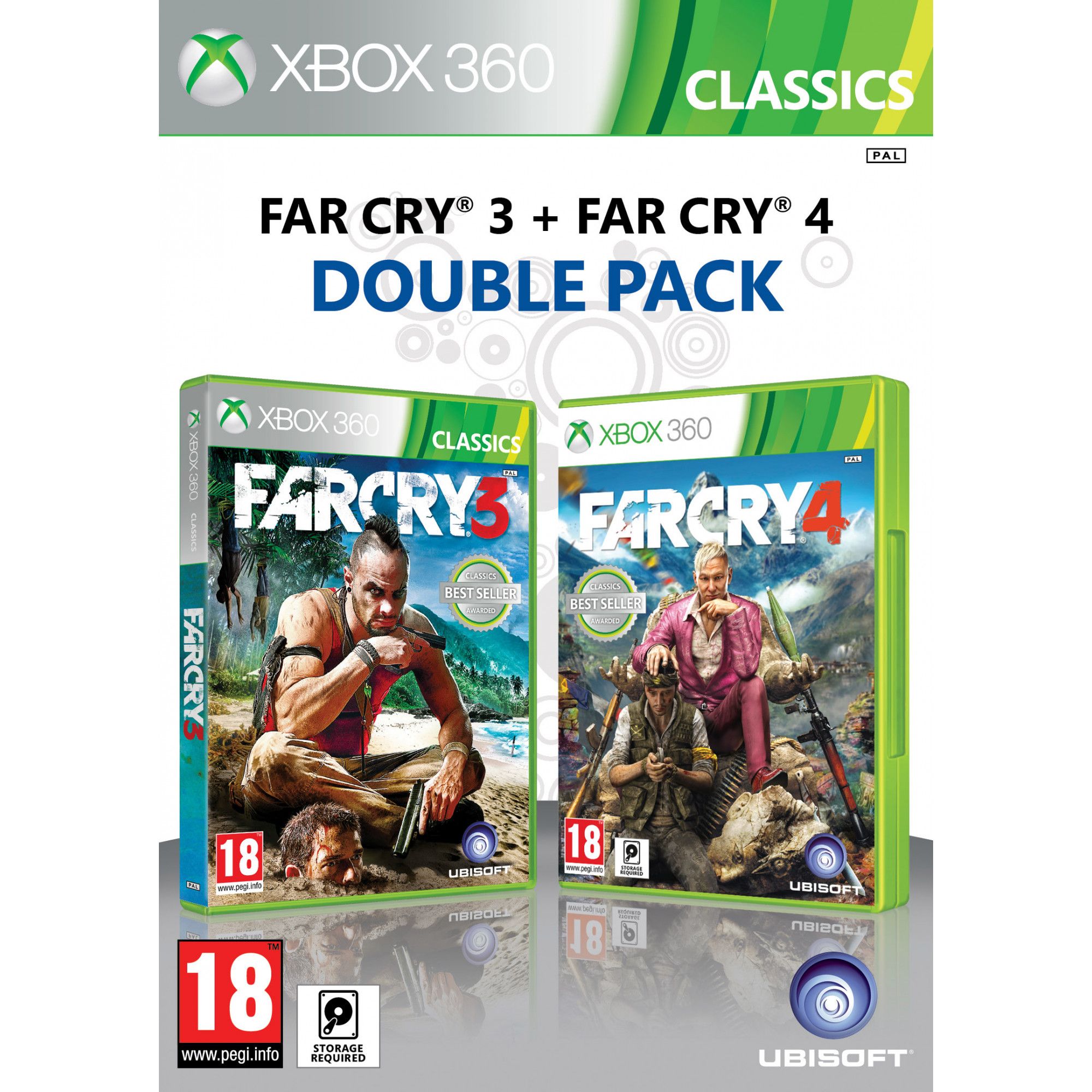 Far Cry 3 & Far Cry 4 Double Pack - Xbox 360 Játékok