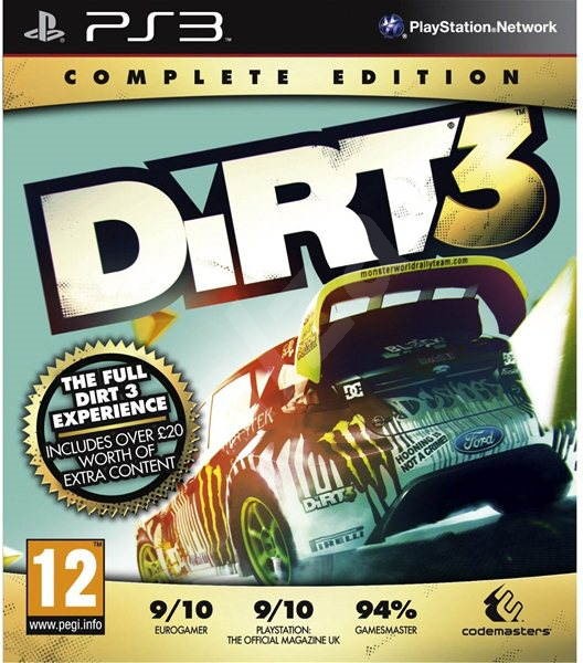 Dirt 3 Complete Edition - PlayStation 3 Játékok