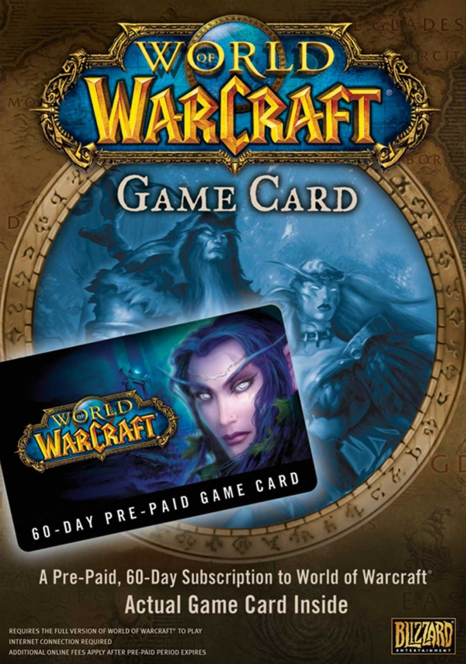 World of Warcraft Game Card (Prepaid Card)