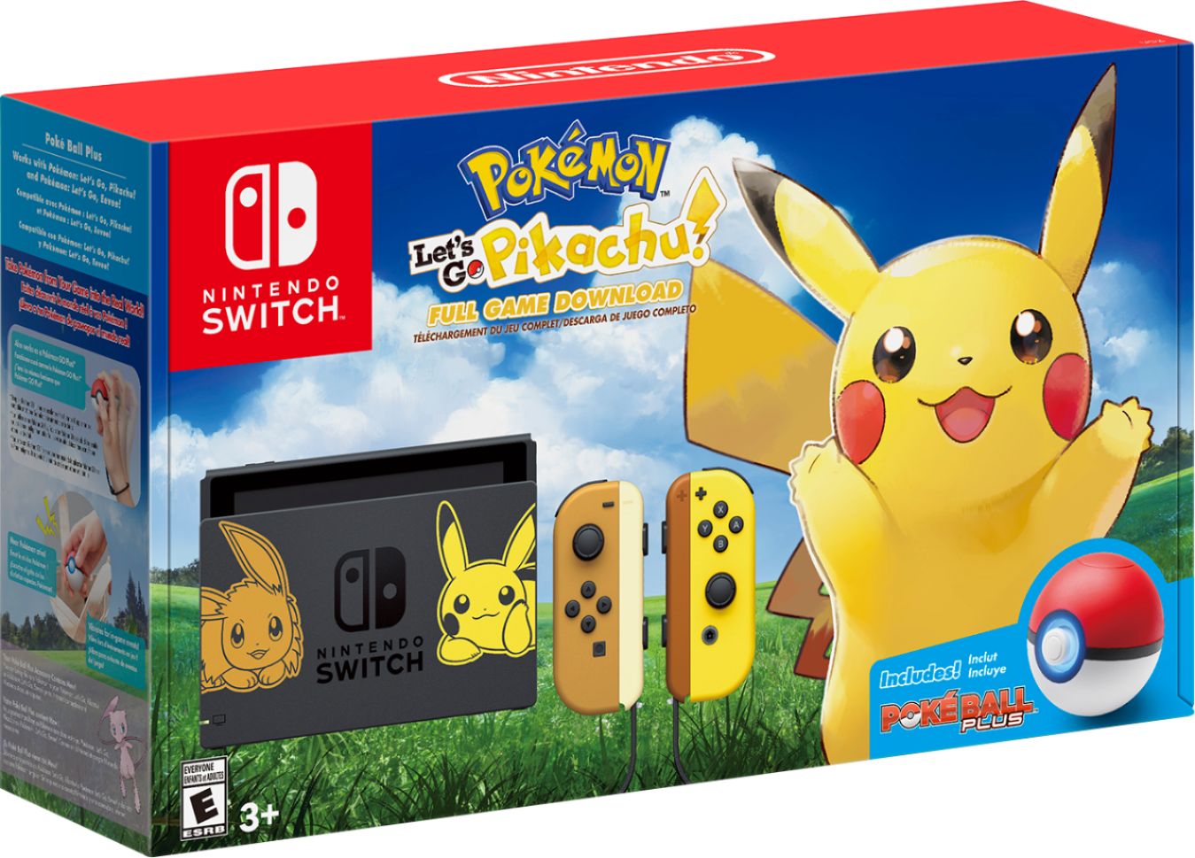 Nintendo Switch Pikachu & Eevee Edition