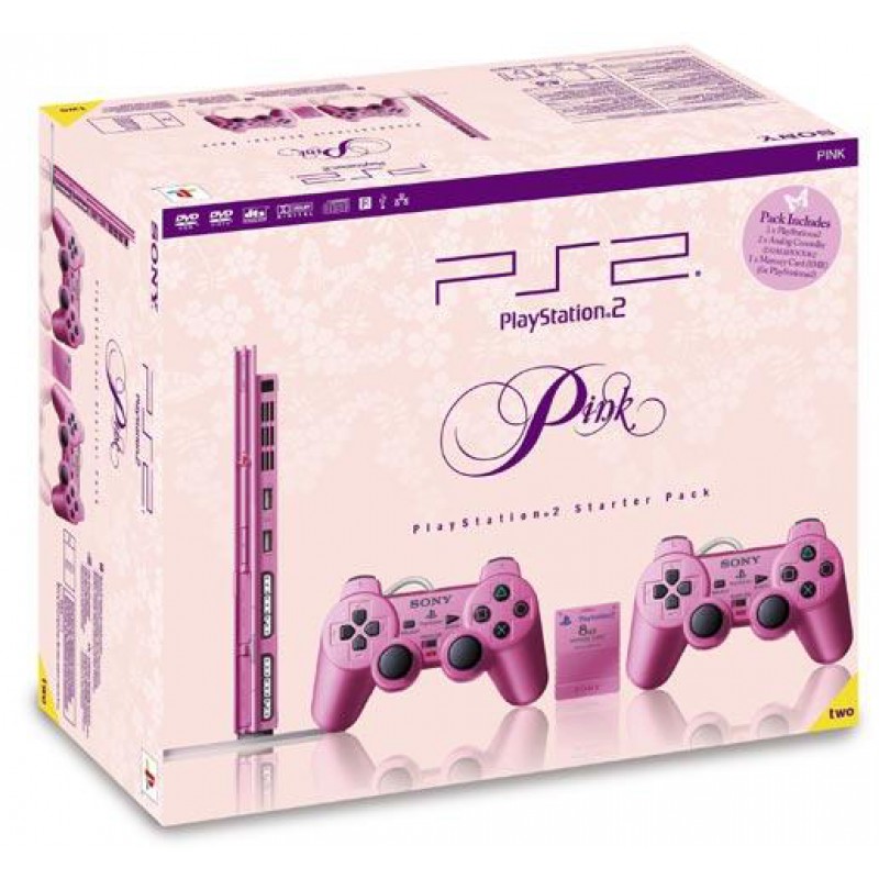 PlayStation 2 Slim Limited Edition Pink (doboz nélkül)