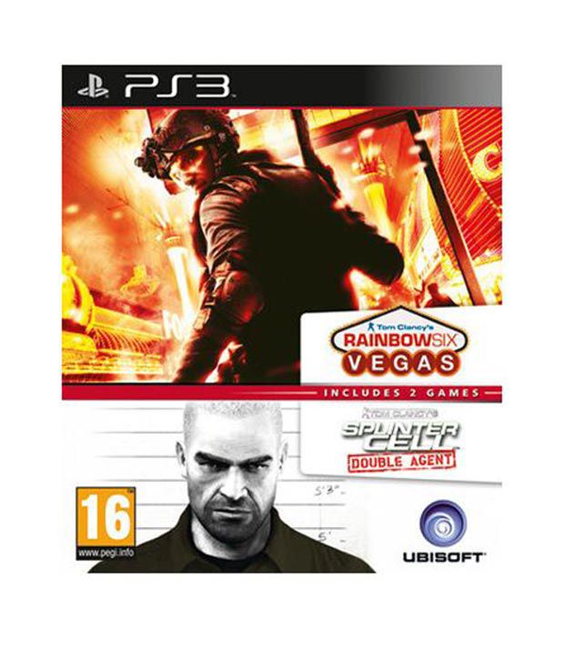 Tom Clancys Rainbow Six Vegas + Tom Clancys Splinter Cell Double Agent - PlayStation 3 Játékok