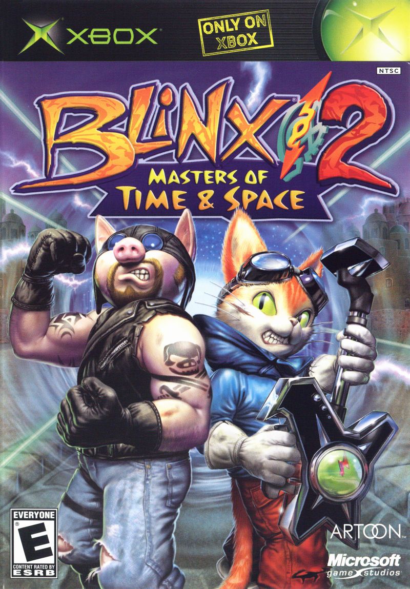 Blinx 2 Masters of Time & Space - Xbox Classic Játékok