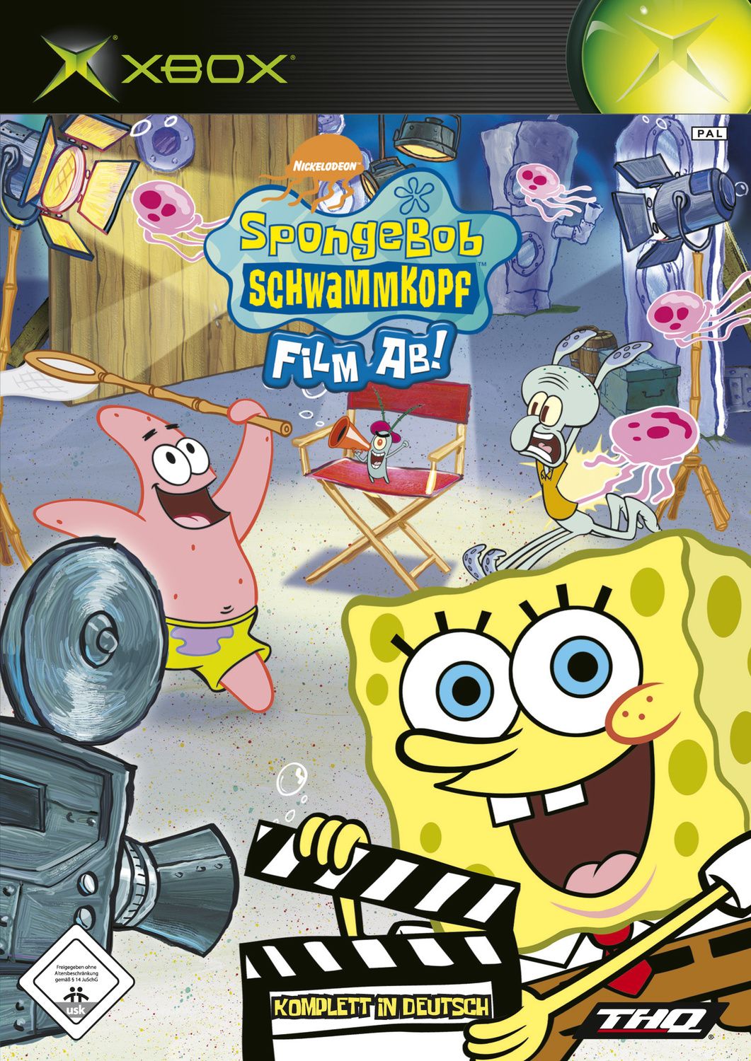 SpongeBob SquarePants: Lights, Camera, Pants! (Német nyelvű) - Xbox Classic Játékok