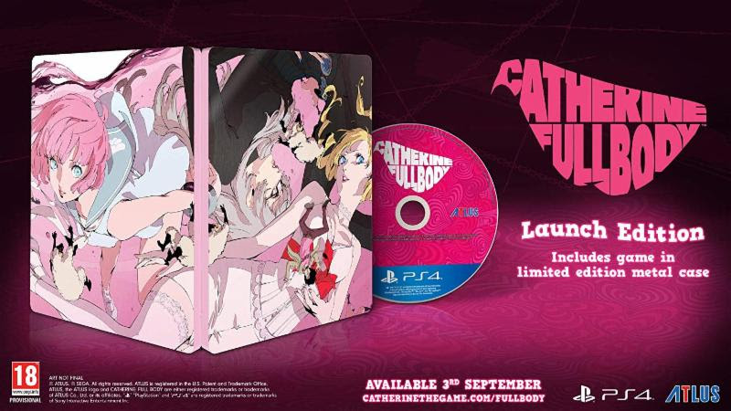 Catherine Full Body Launch Edition - PlayStation 4 Játékok