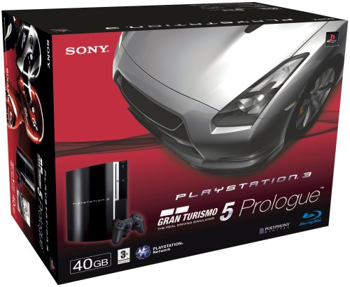 PlayStation 3 Fat 40Gb Gran Turismo 5 Prologue Bundle