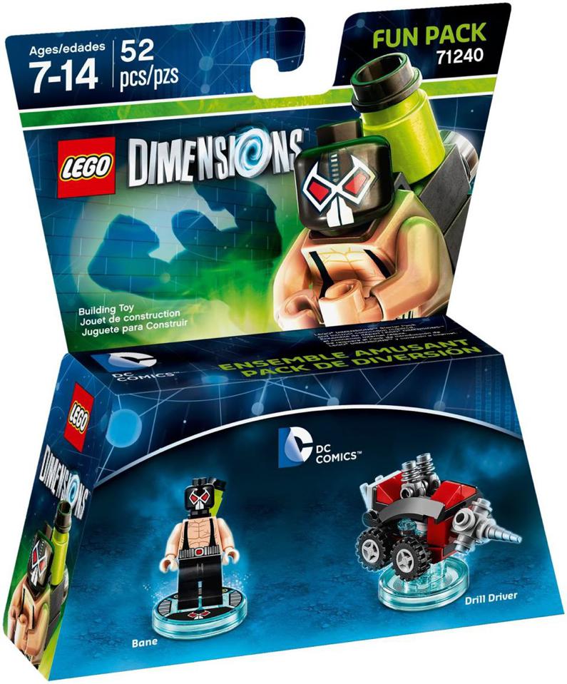 LEGO Dimensions DC Comics Fun Pack (71240) - Figurák Lego Dimension