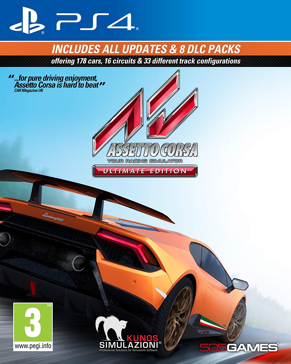 Assetto Corsa Ultimate Edition - PlayStation 4 Játékok