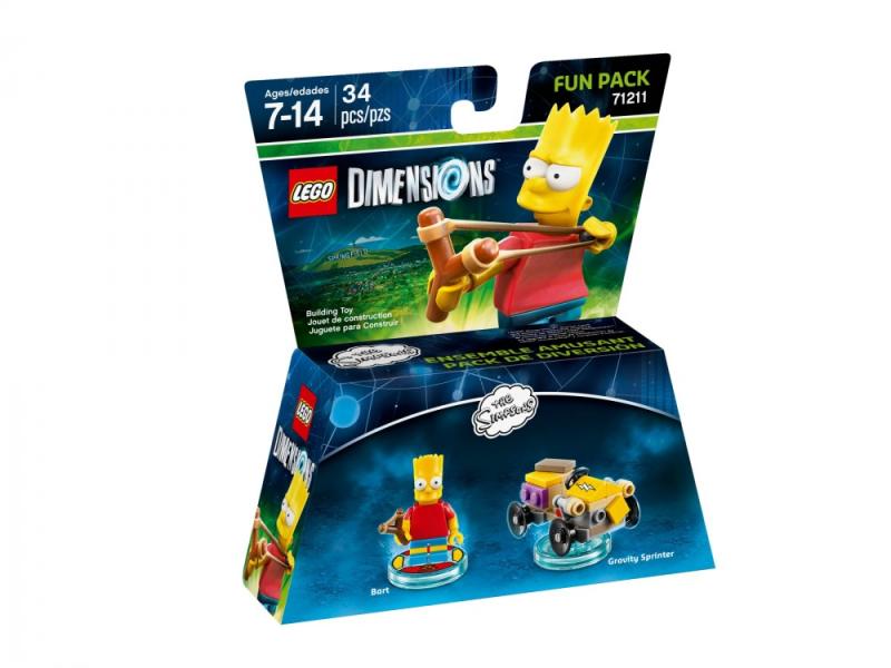 Lego Dimensions The Simpsons Fun Pack (71211) - Figurák Lego Dimension
