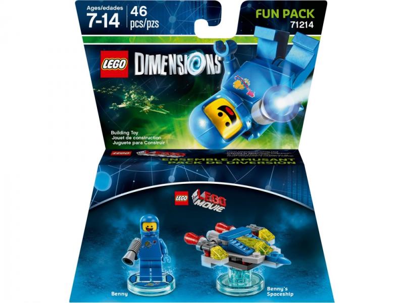 Lego Dimensions The Lego Movie Fun Pack (71214) - Figurák Lego Dimension