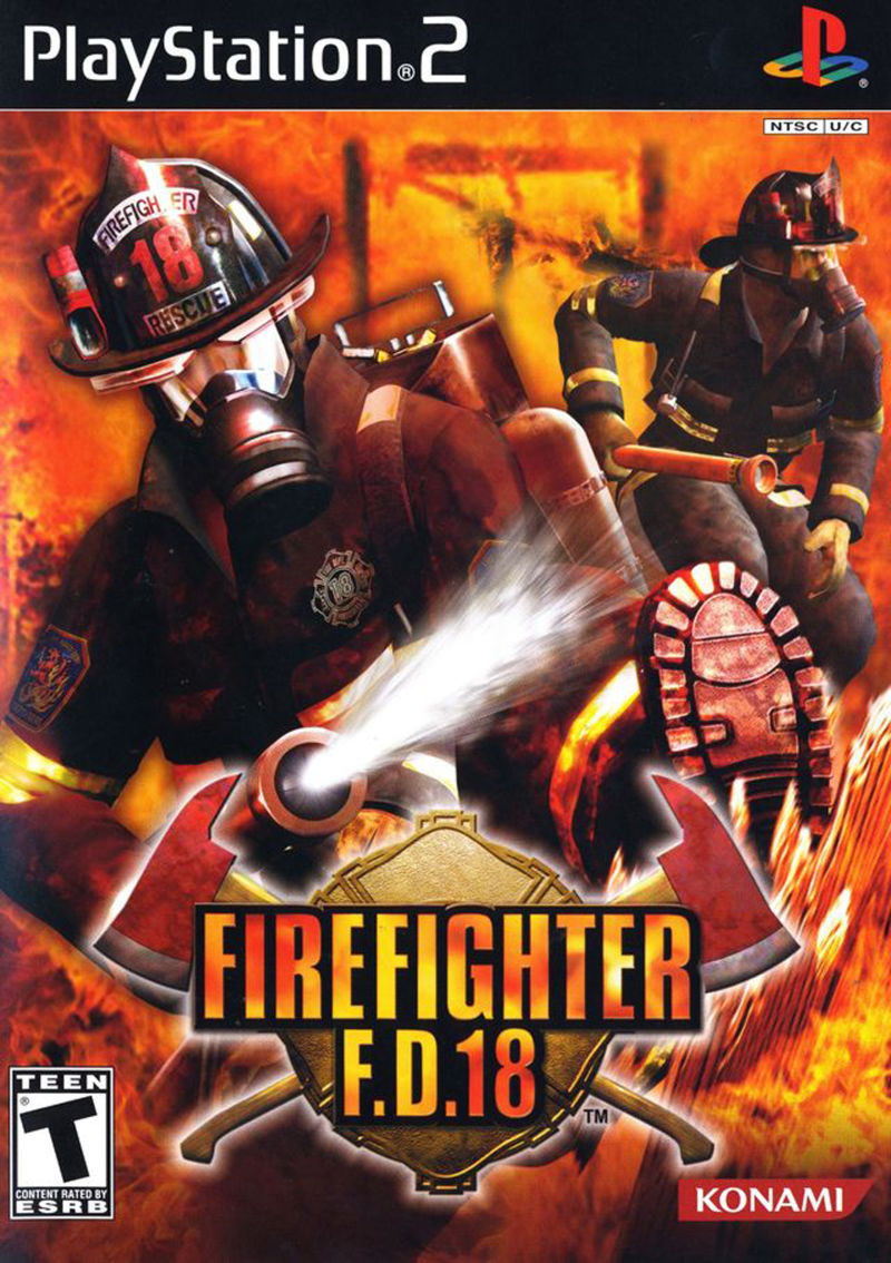 Firefighter F.D.18 - PlayStation 2 Játékok