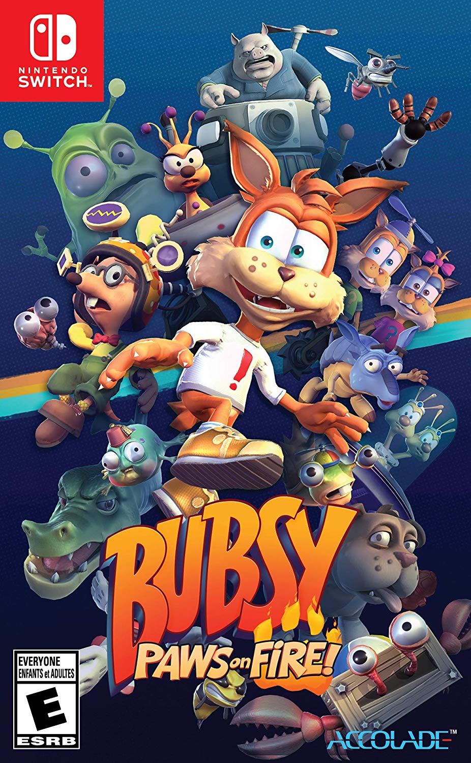 Bubsy Paws On Fire Limited Edition - Nintendo Switch Játékok