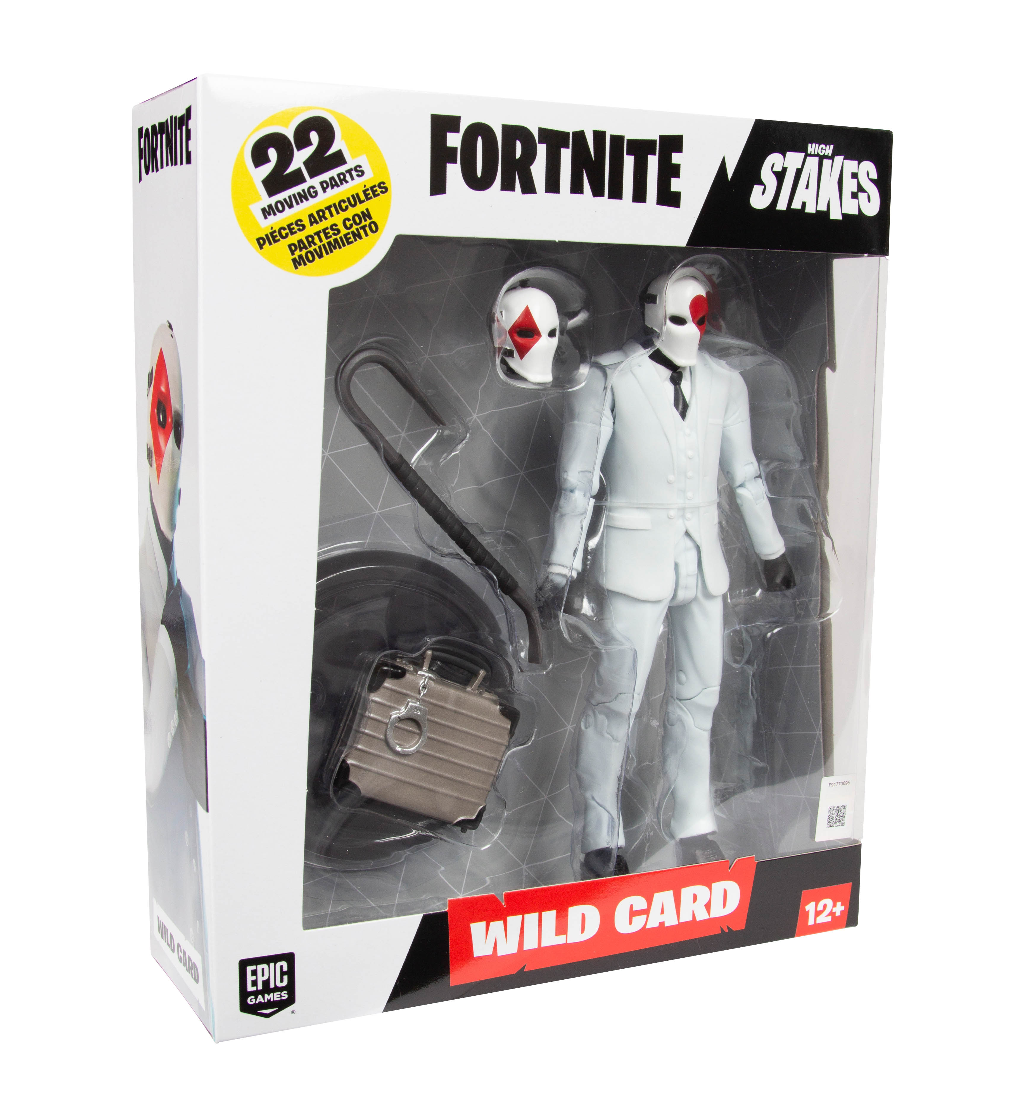 Fortnite Wild Card akciófigura - piros (18cm)