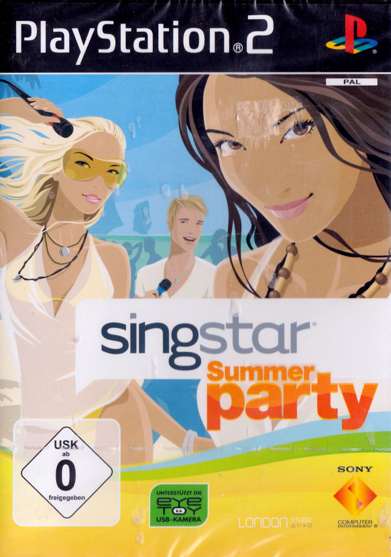 Sing Star Summer Party - PlayStation 2 Játékok