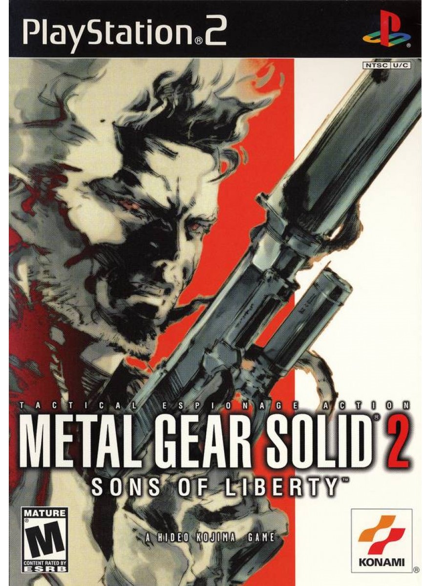Metal Gear Solid 2 Sons of Liberty - PlayStation 2 Játékok