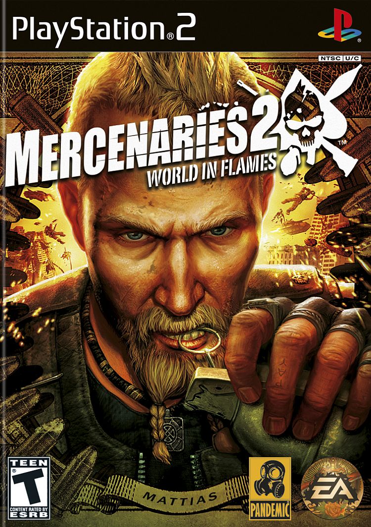Merceneries 2 World in Flames - PlayStation 2 Játékok