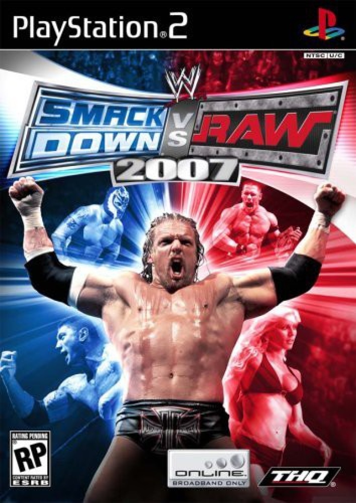 Smackdown Vs Raw 2007 - PlayStation 2 Játékok