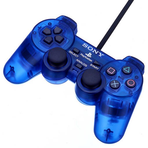 Sony DualShock 2 Ocean Blue - PlayStation 2 Kiegészítők