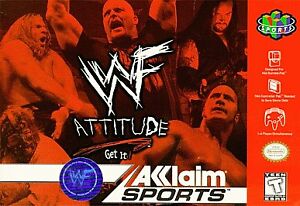 WWF Attitude (csak kazetta) - Nintendo 64 Játékok