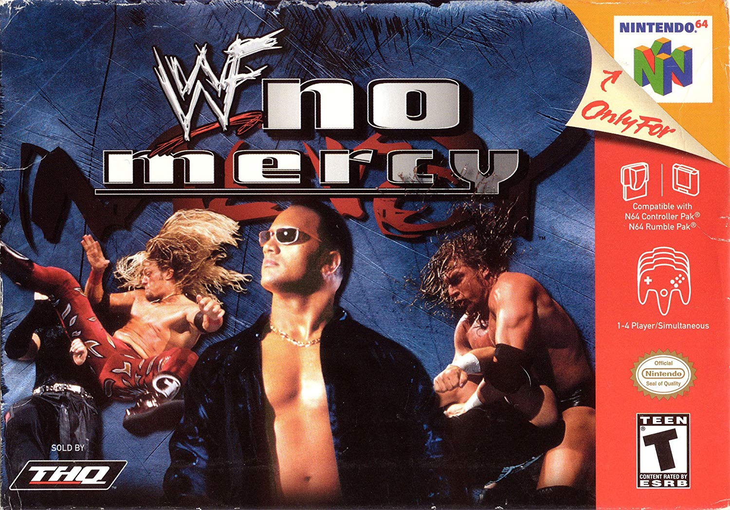 WWF No Mercy (csak kazetta) - Nintendo 64 Játékok