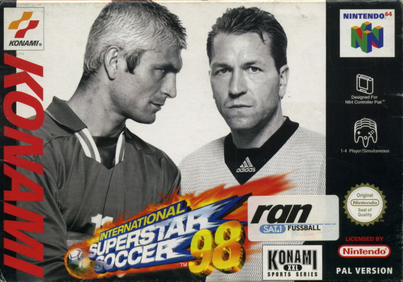 International Superstar Soccer 98 (csak a kazetta)