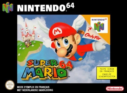 Super Mario 64 (csak kazetta) - Nintendo 64 Játékok