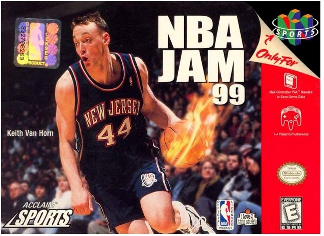NBA Jam 99 (csak  a kazetta) - Nintendo 64 Játékok