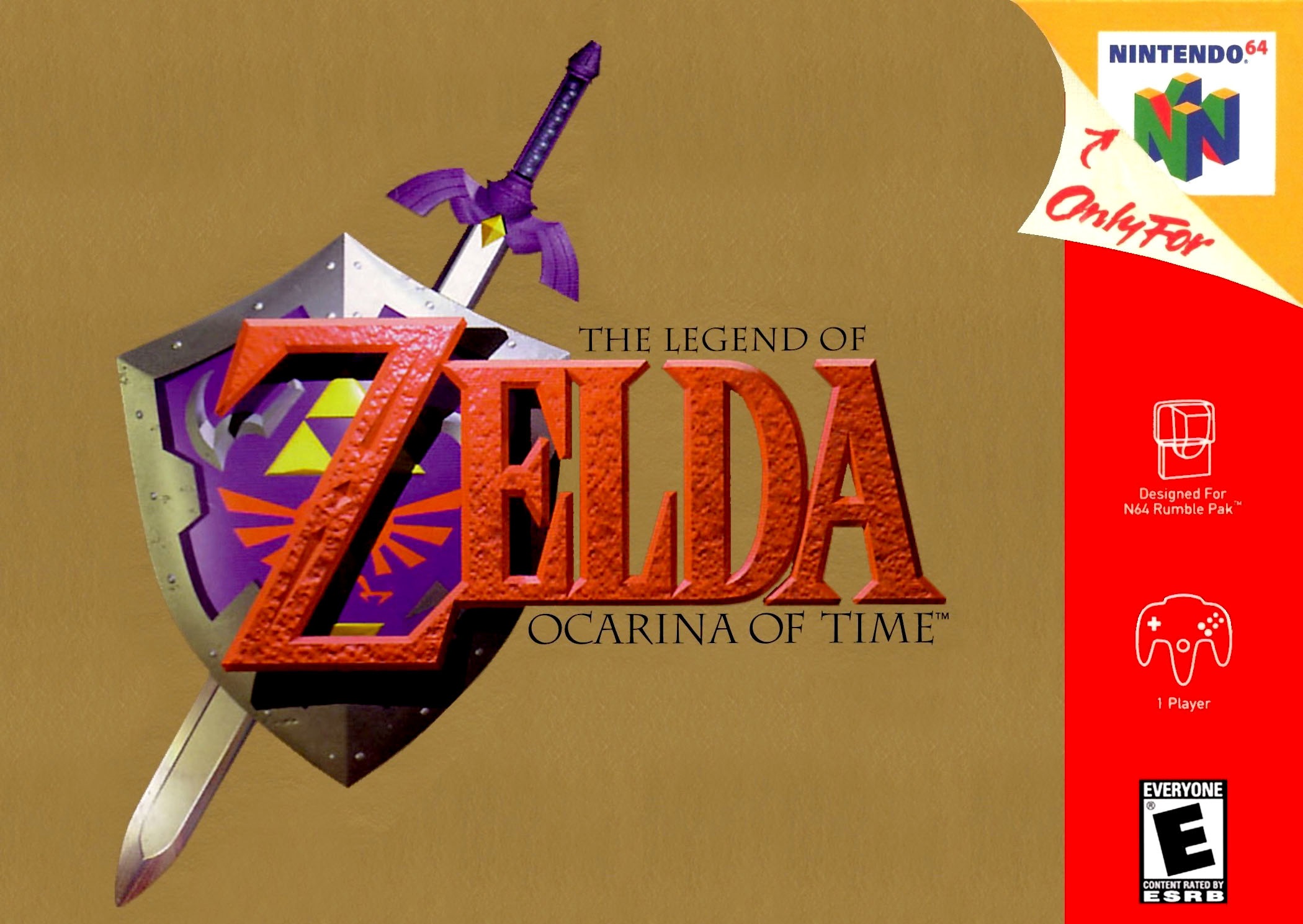The Legend of Zelda Ocarina of Time (csak kazetta) - Nintendo 64 Játékok