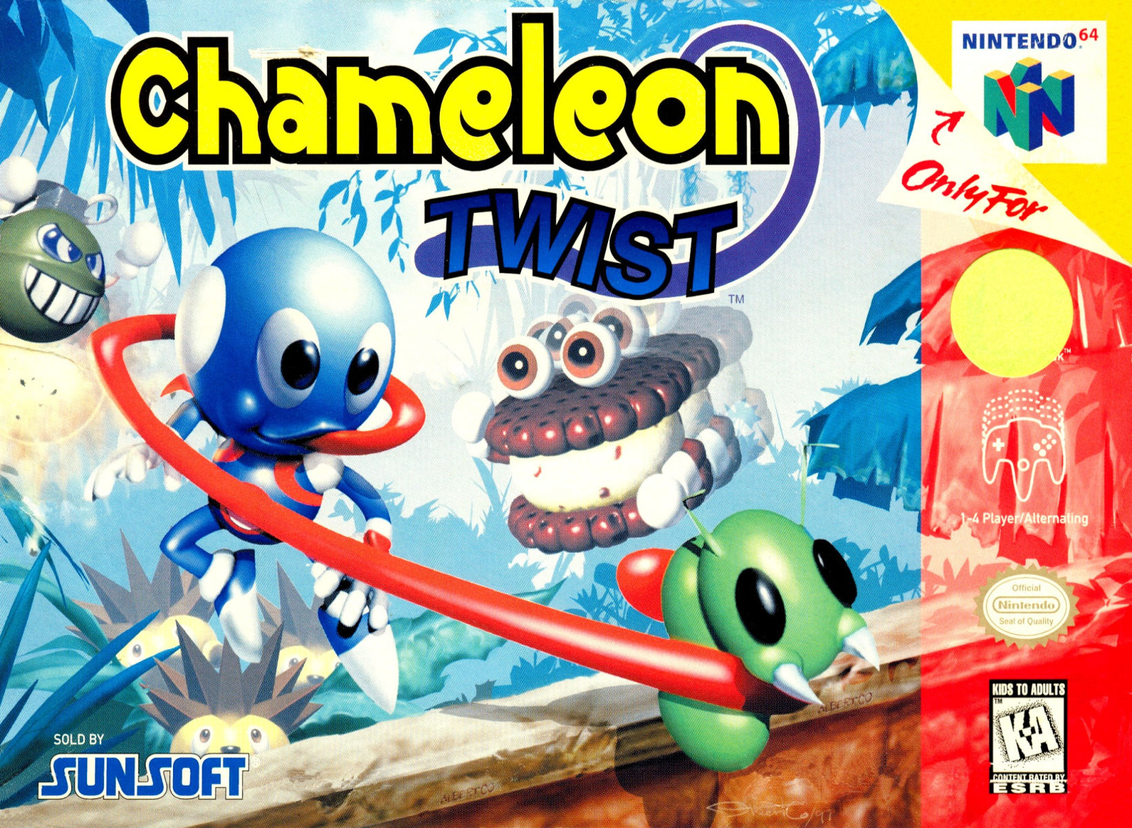 Chameleon Twist - Nintendo 64 Játékok
