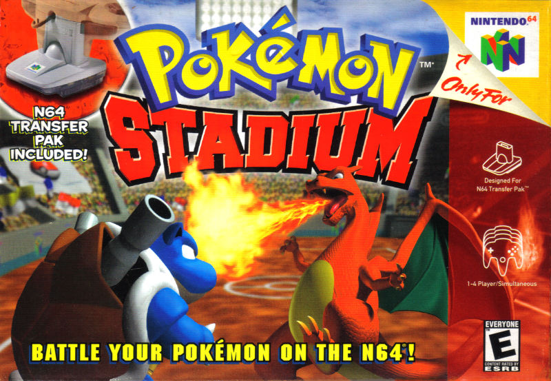 Pokémon Stadium - Nintendo 64 Játékok